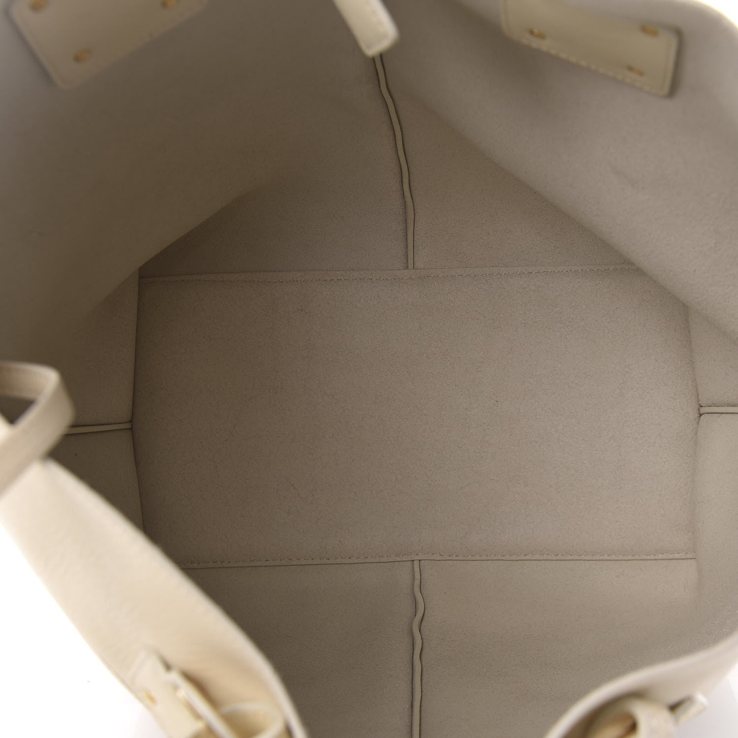 Chloe Smooth Calfskin Medium Vick Tote Off White 6 of 9