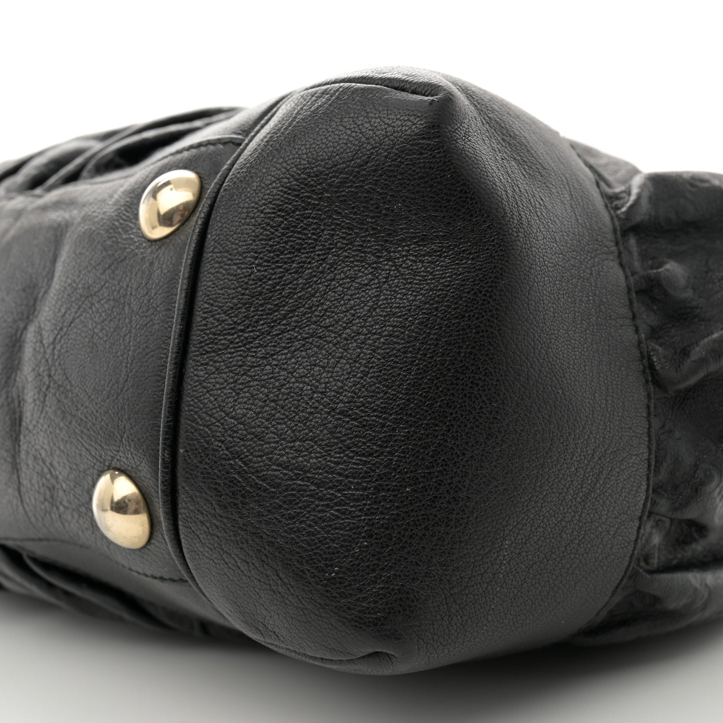 Guccissima Large Full Moon Tote Black