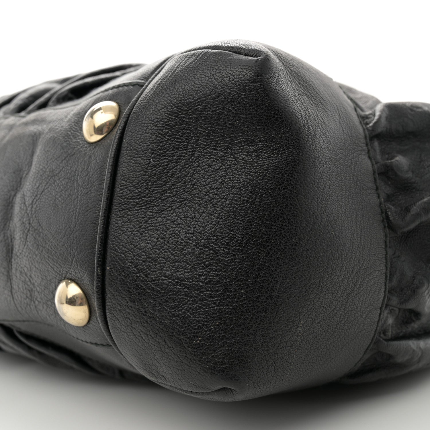 Gucci Guccissima Large Full Moon Tote Black 10 of 14