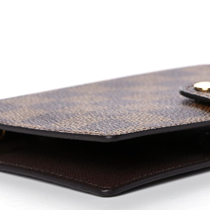 Louis Vuitton Damier Ebene Small Ring Agenda Cover 10 of 12