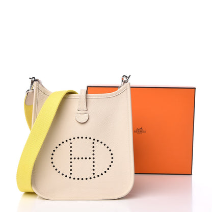 Hermes Epsom Amazone Evelyne TPM Craie Lime 8 of 8