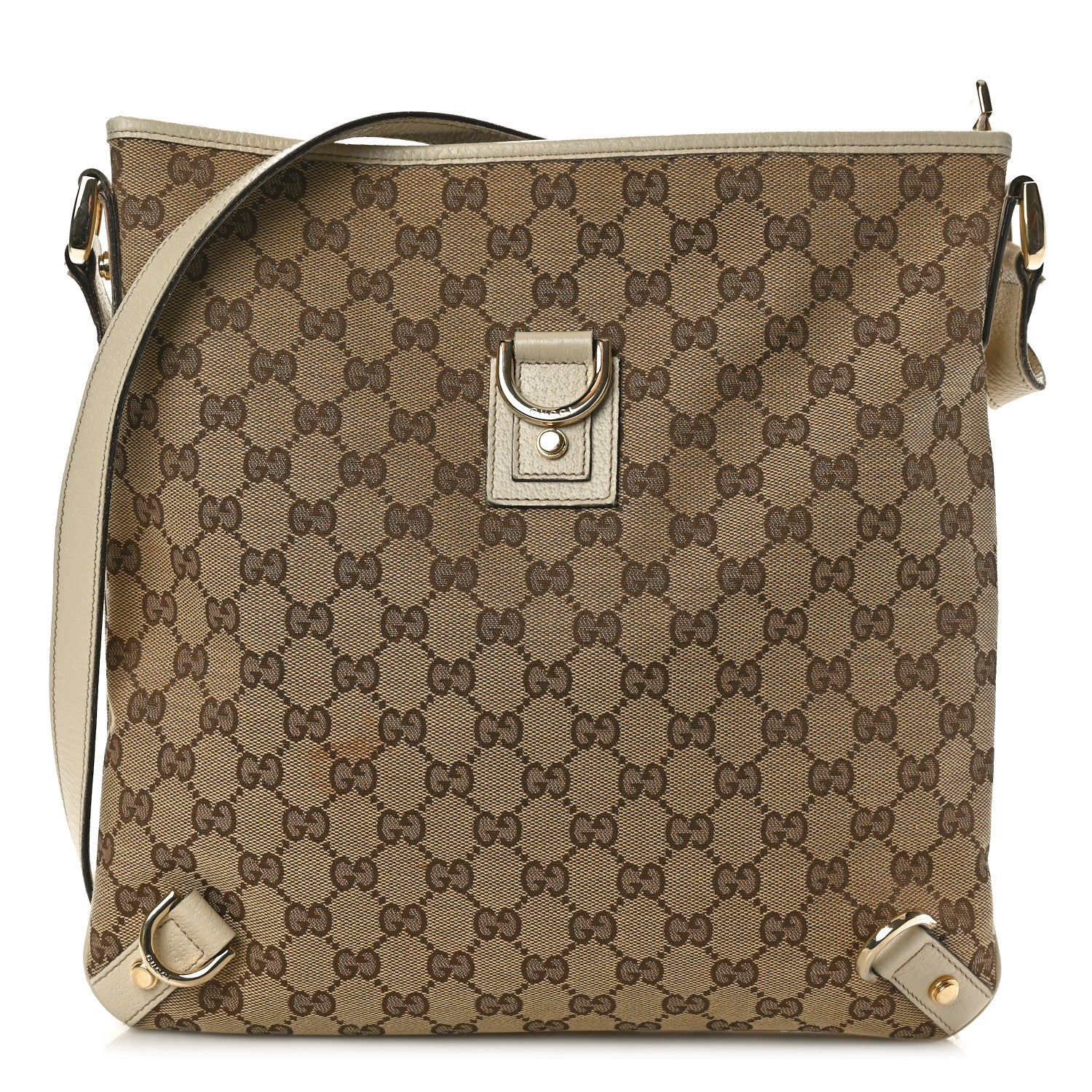 Gucci Monogram Abbey Messenger Bag Off White 1 of 13