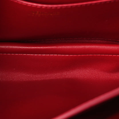 Versace Lambskin Kleio Shoulder Bag Lipstick Red 4 of 8