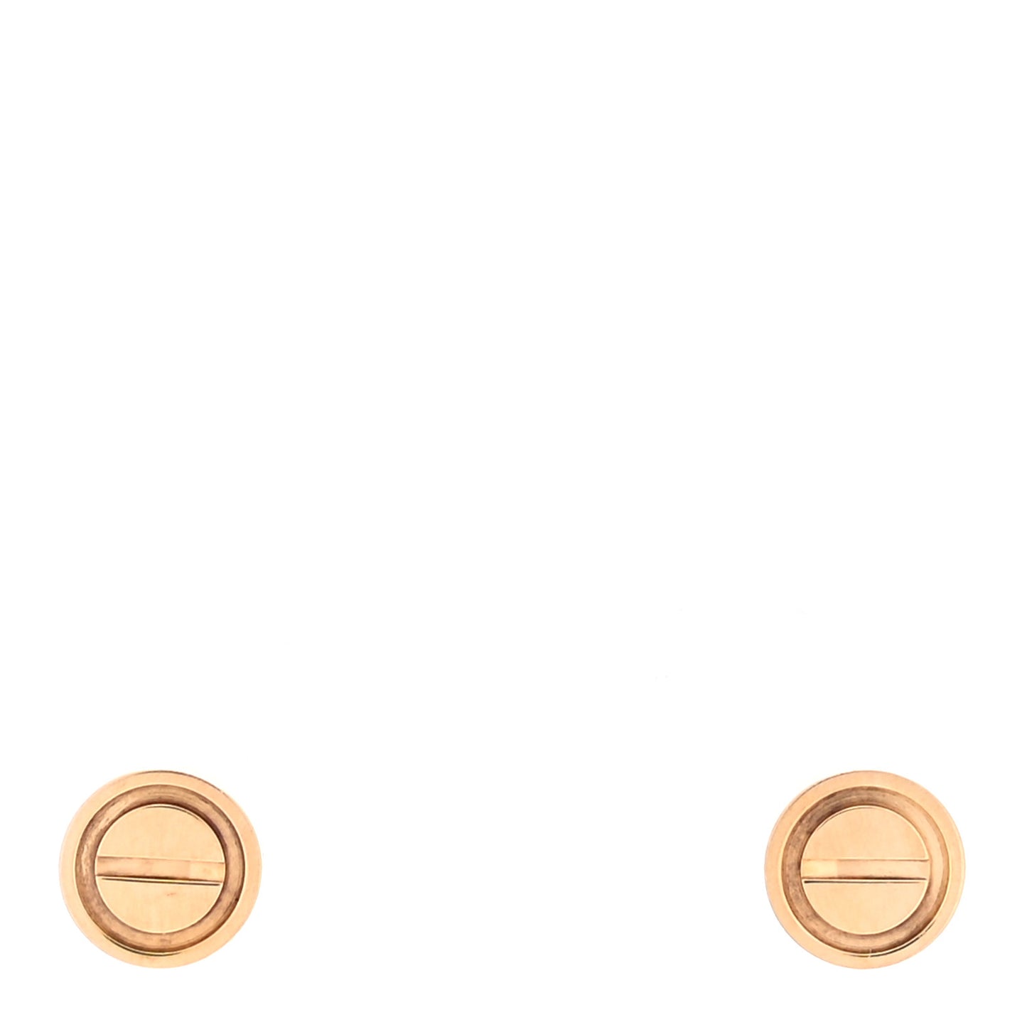 18K Yellow Gold LOVE Earrings