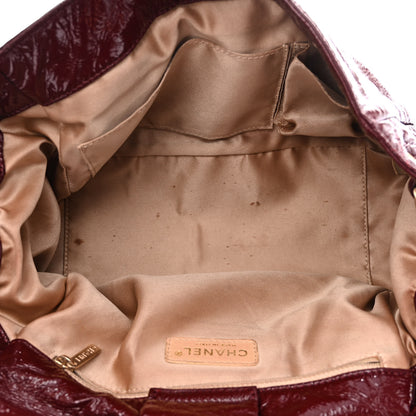 Chanel Vinyl Medium Rock and Chain Flap Bordeaux 5 of 13