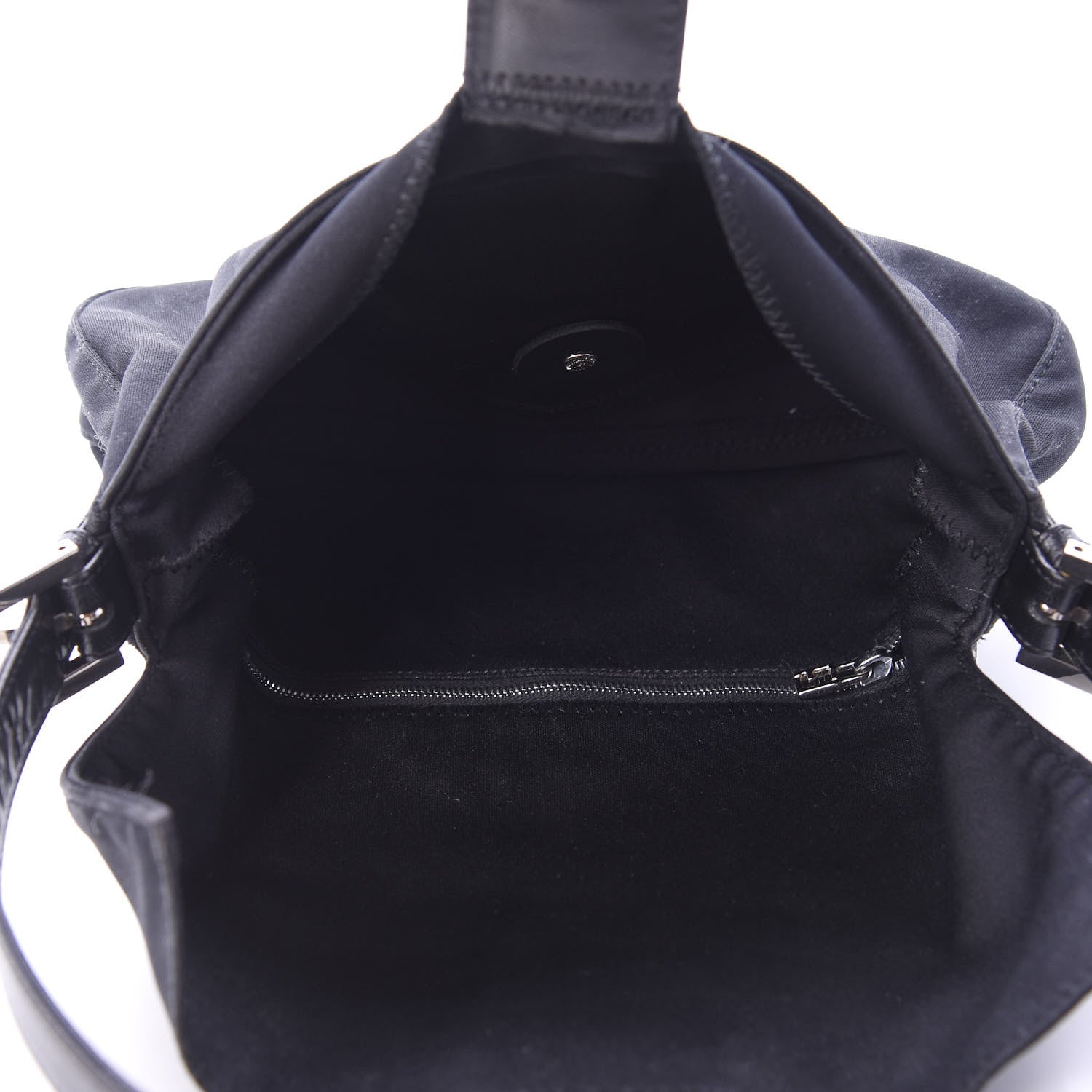 Fendi Satin Baguette Black 5 of 15