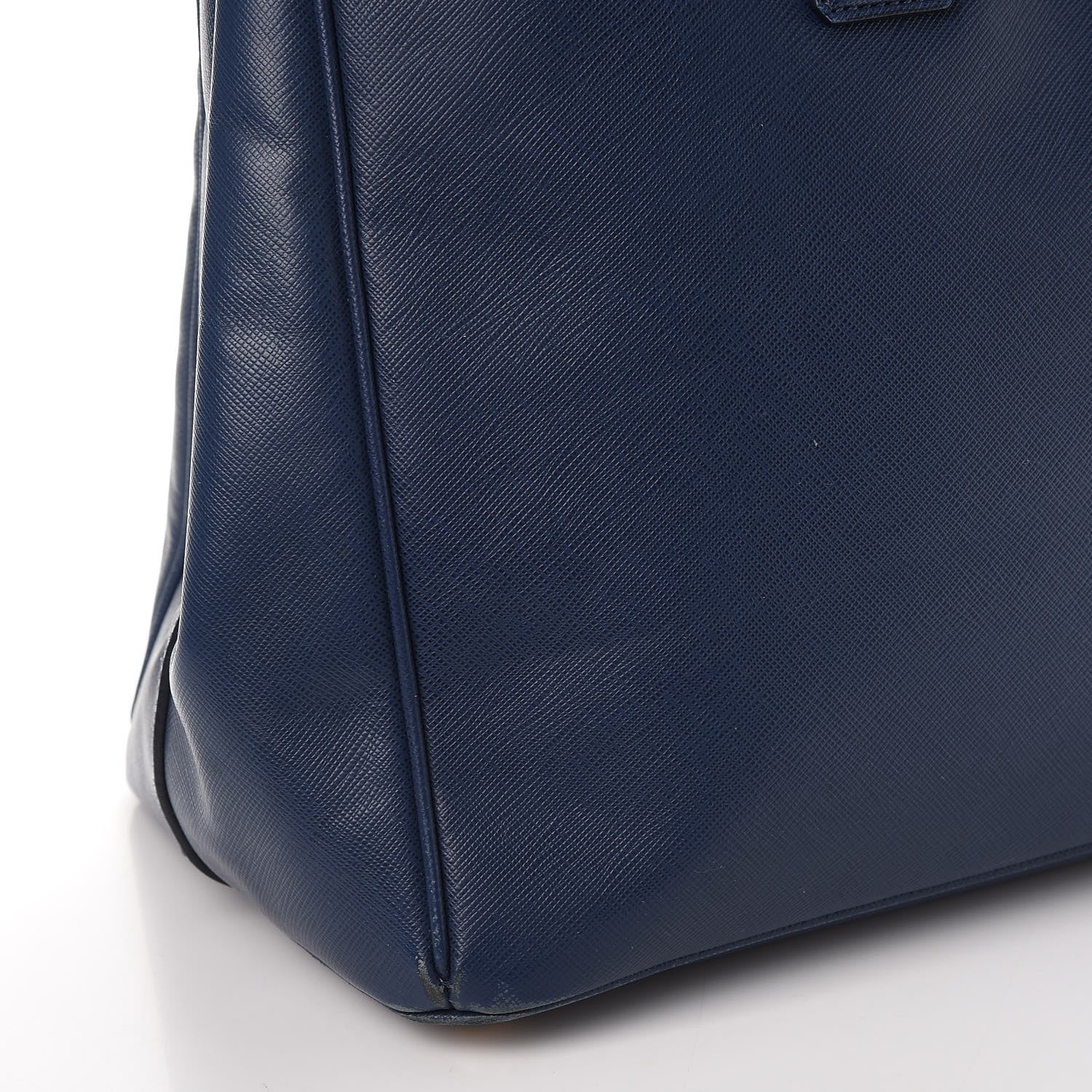 Prada Saffiano Lux Large Tote Bluette 12 of 24