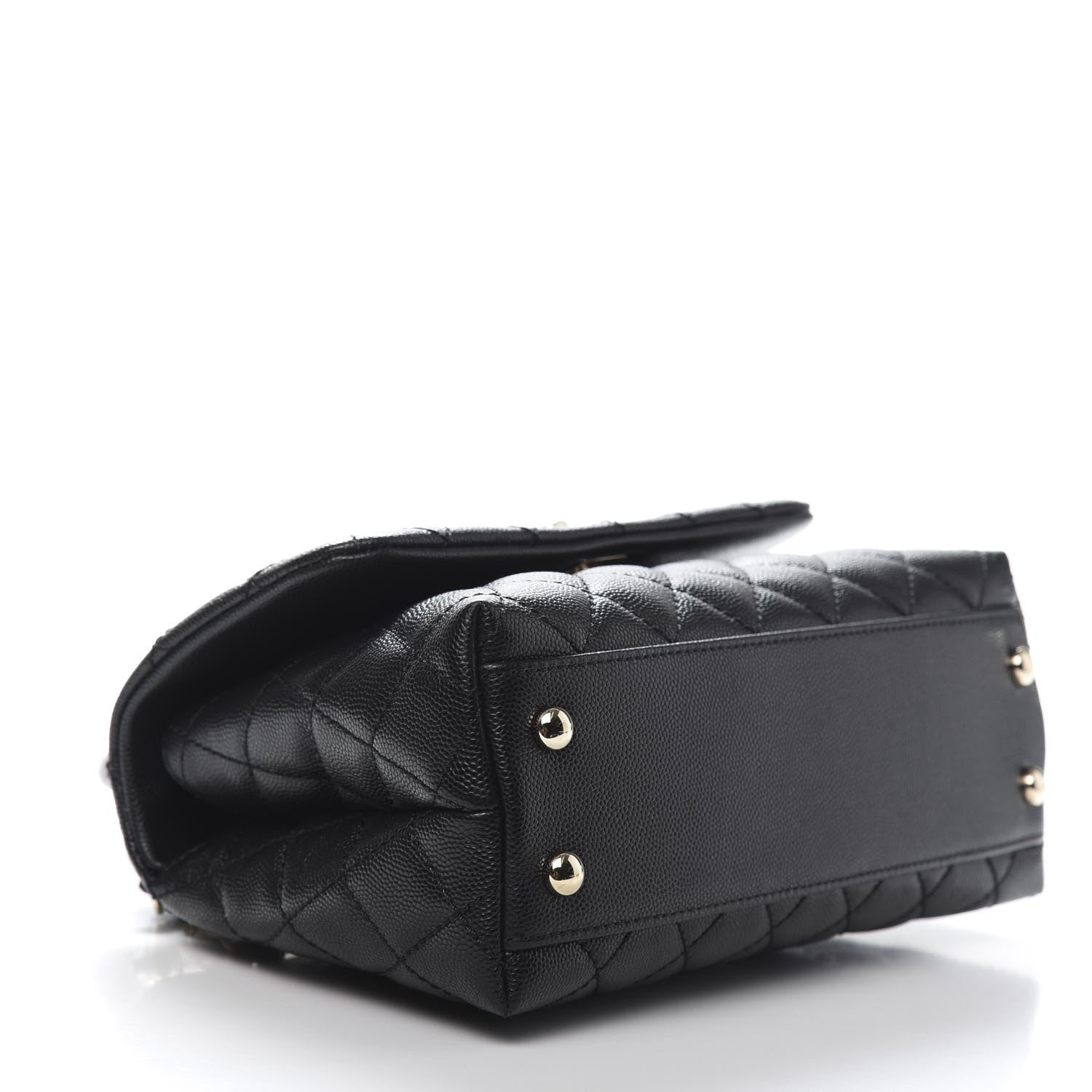 Chanel Caviar Quilted Mini Coco Handle Flap Black 4 of 11