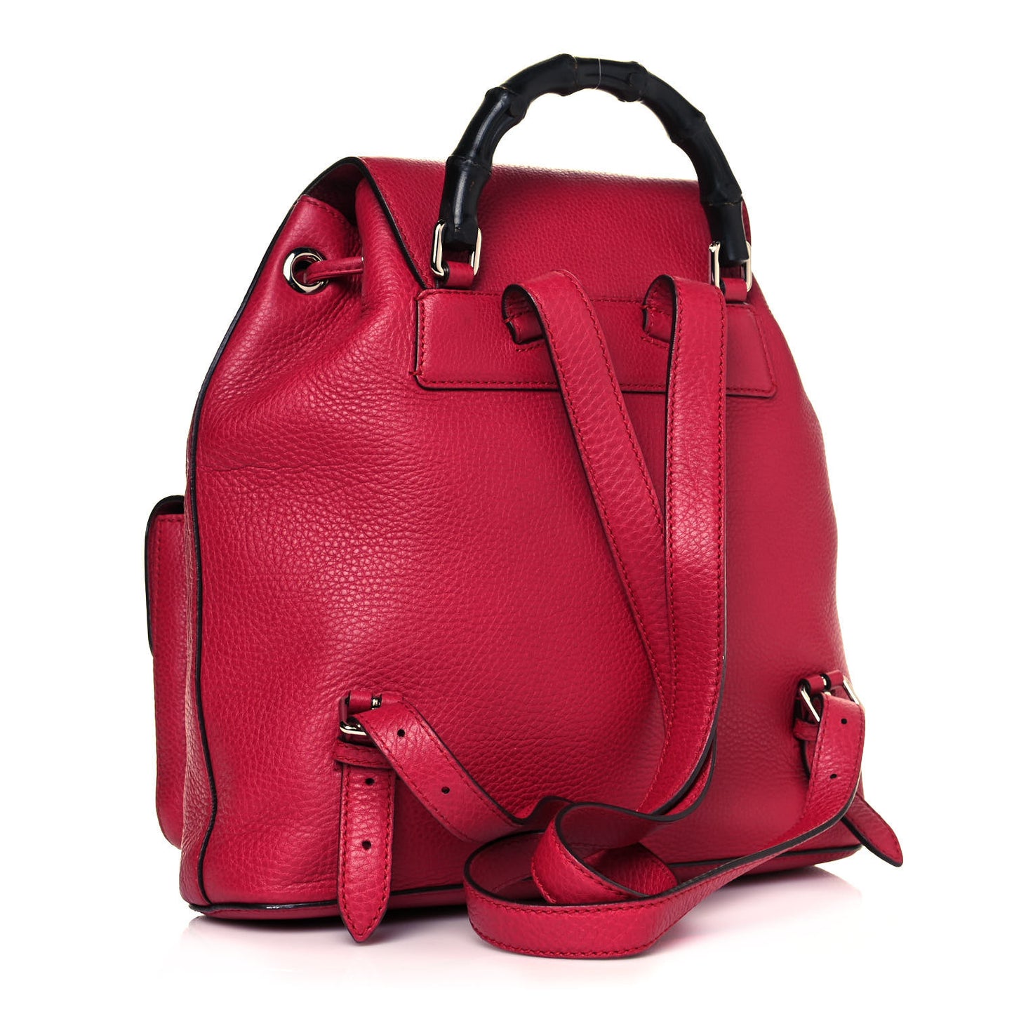 Cellarius Calfskin Medium Bamboo Backpack Petunia