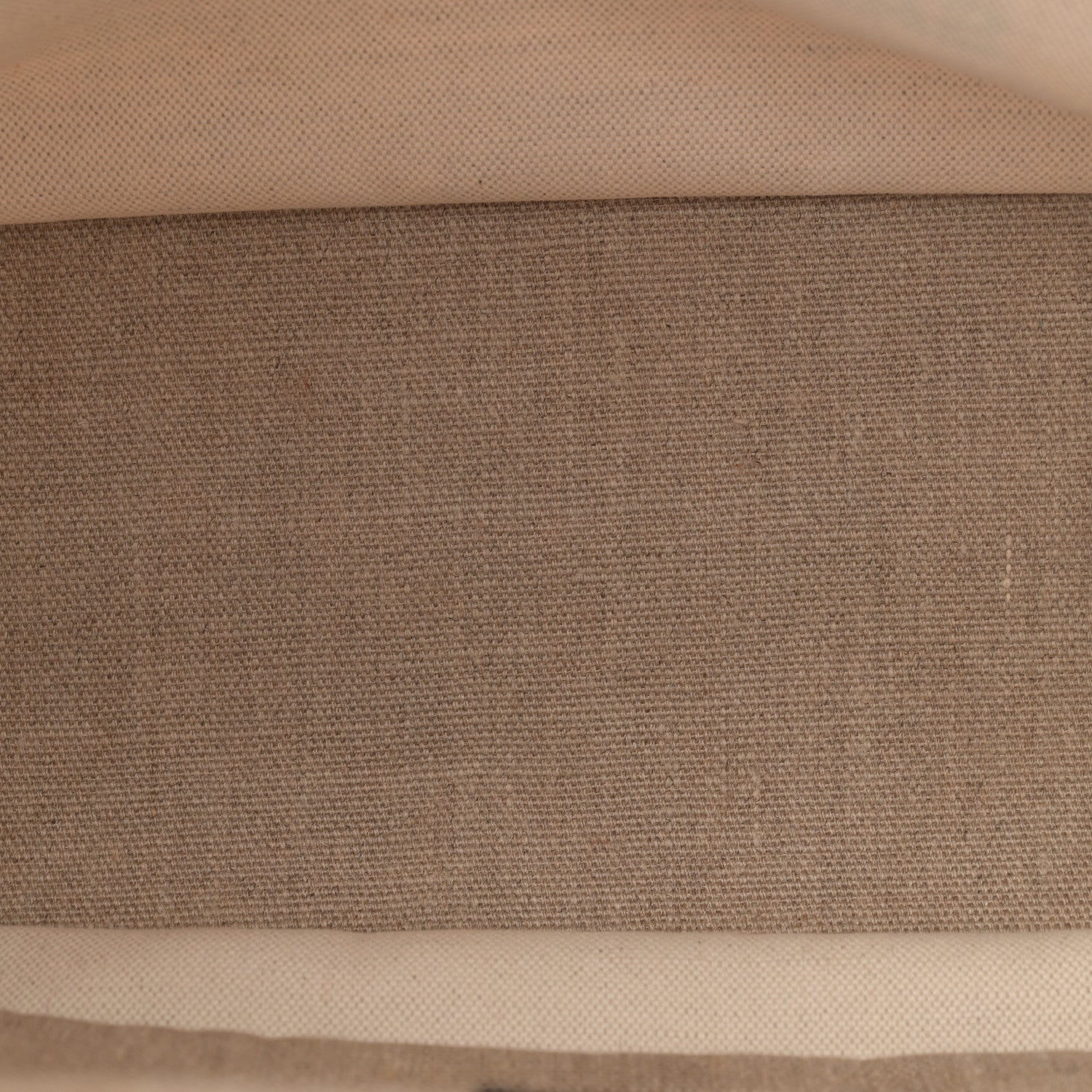 Saint Laurent Linen Calfskin Small Rive Gauche Tote Greggio Natural 5 of 7