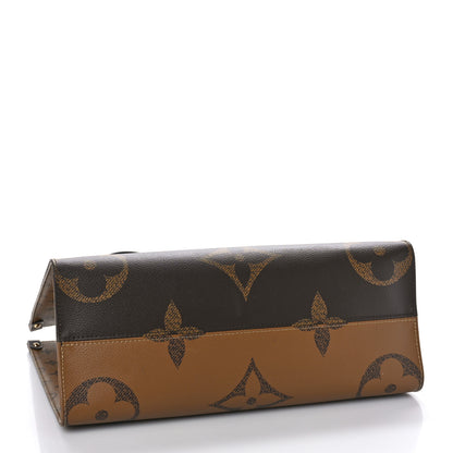 Louis Vuitton Reverse Monogram Giant Onthego MM 5 of 9