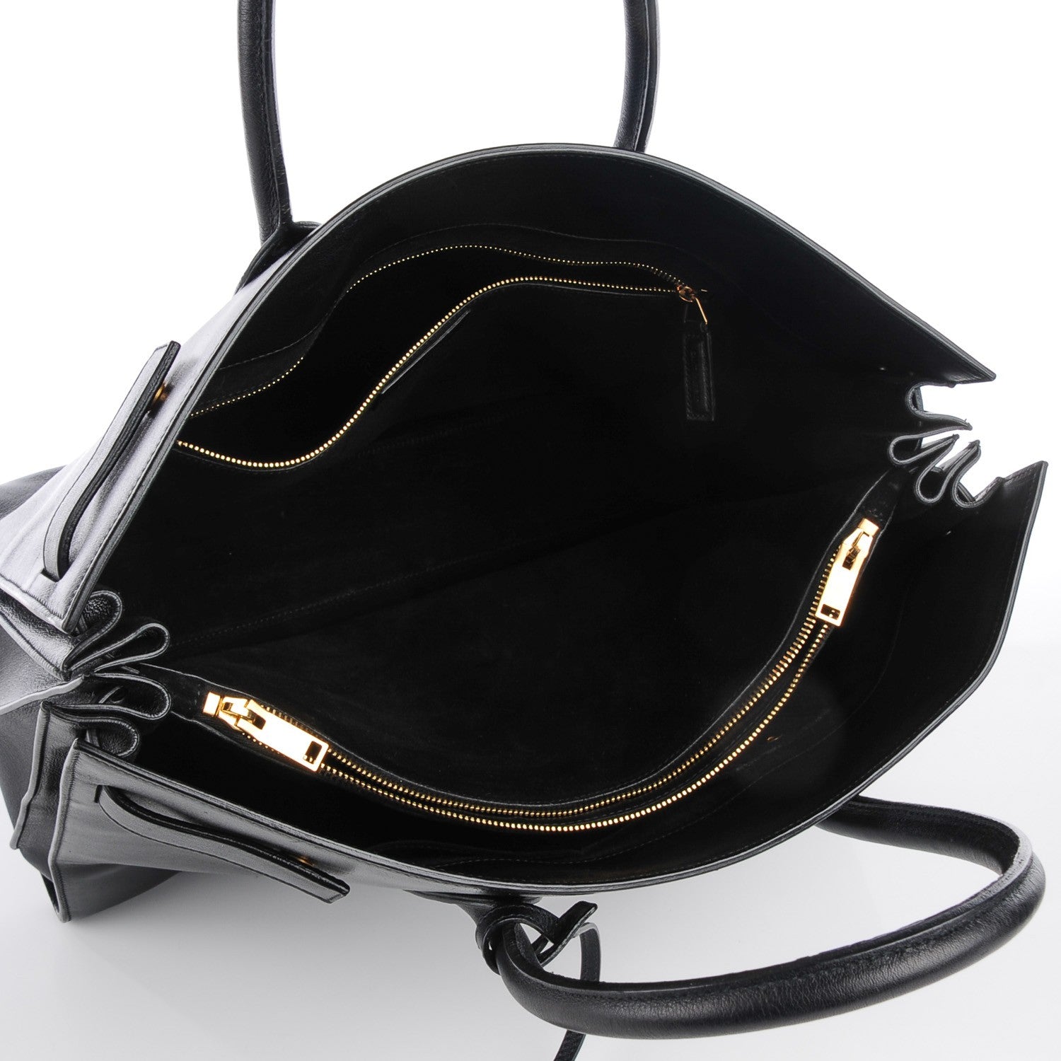 Saint Laurent Calfskin Large Sac de Jour Carryall Black 5 of 8