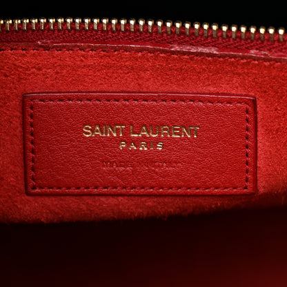 Saint Laurent Calfskin Small Sac De Jour Vermillion 8 of 18