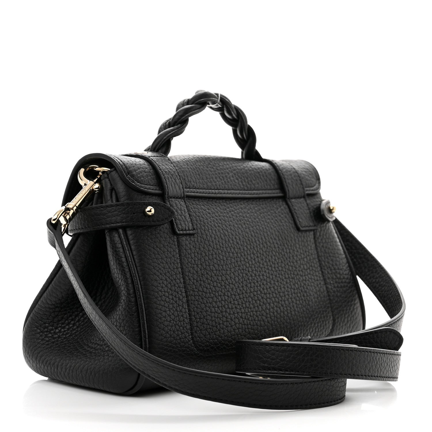 Mulberry Heavy Grain Mini Alexa Black 3 of 8