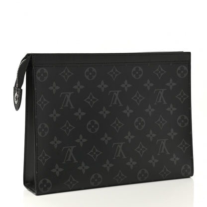 Louis Vuitton Monogram Eclipse Pochette Voyage MM 3 of 8