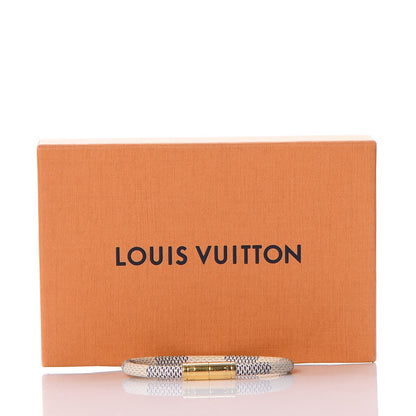 Louis Vuitton Damier Azur Keep It Bracelet 17 6 of 6