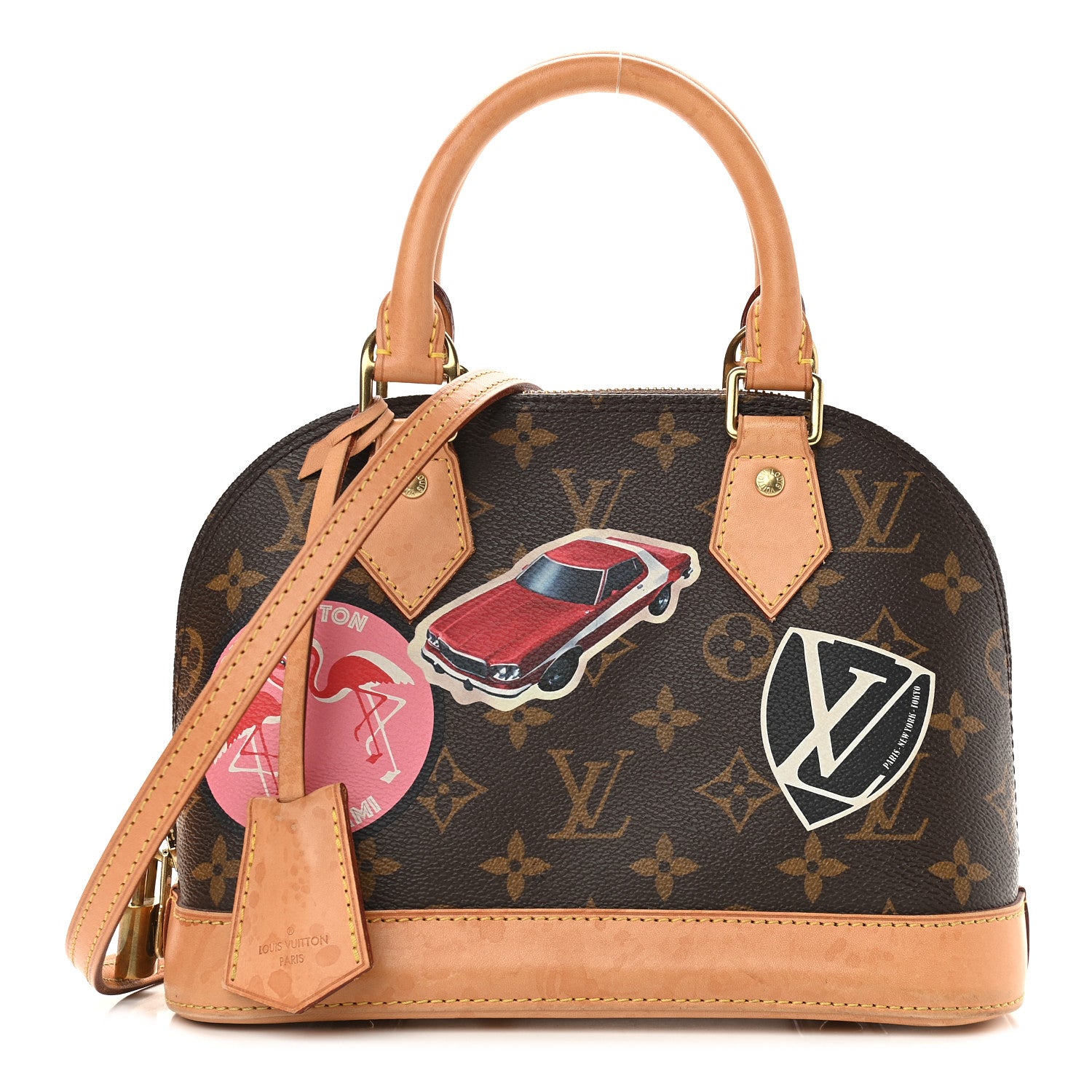 Louis Vuitton Monogram World Tour Alma BB 1 of 10