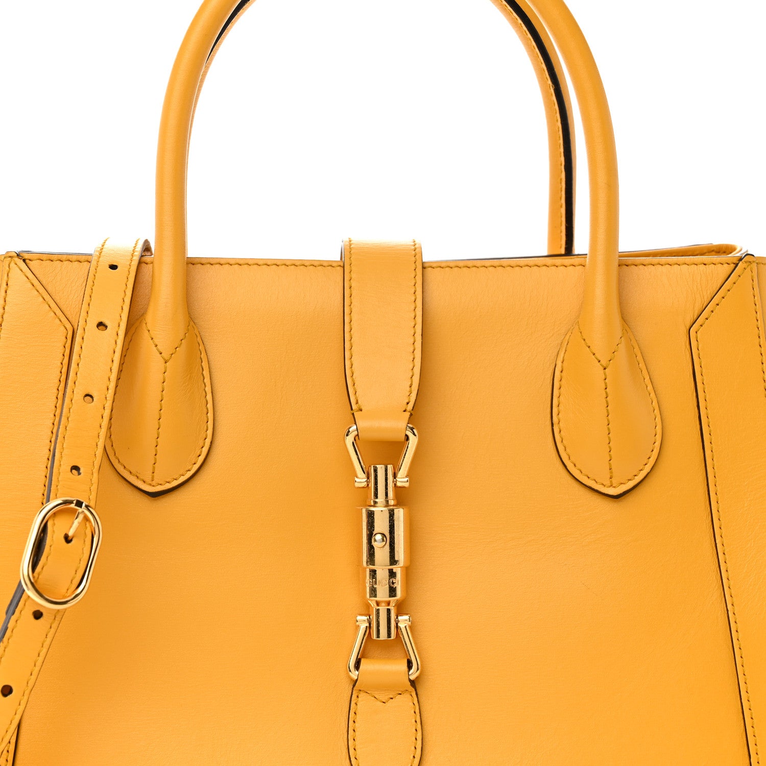 Gucci Boarded Plutone Calfskin Medium Jackie 1961 Tote Crop 8 of 13