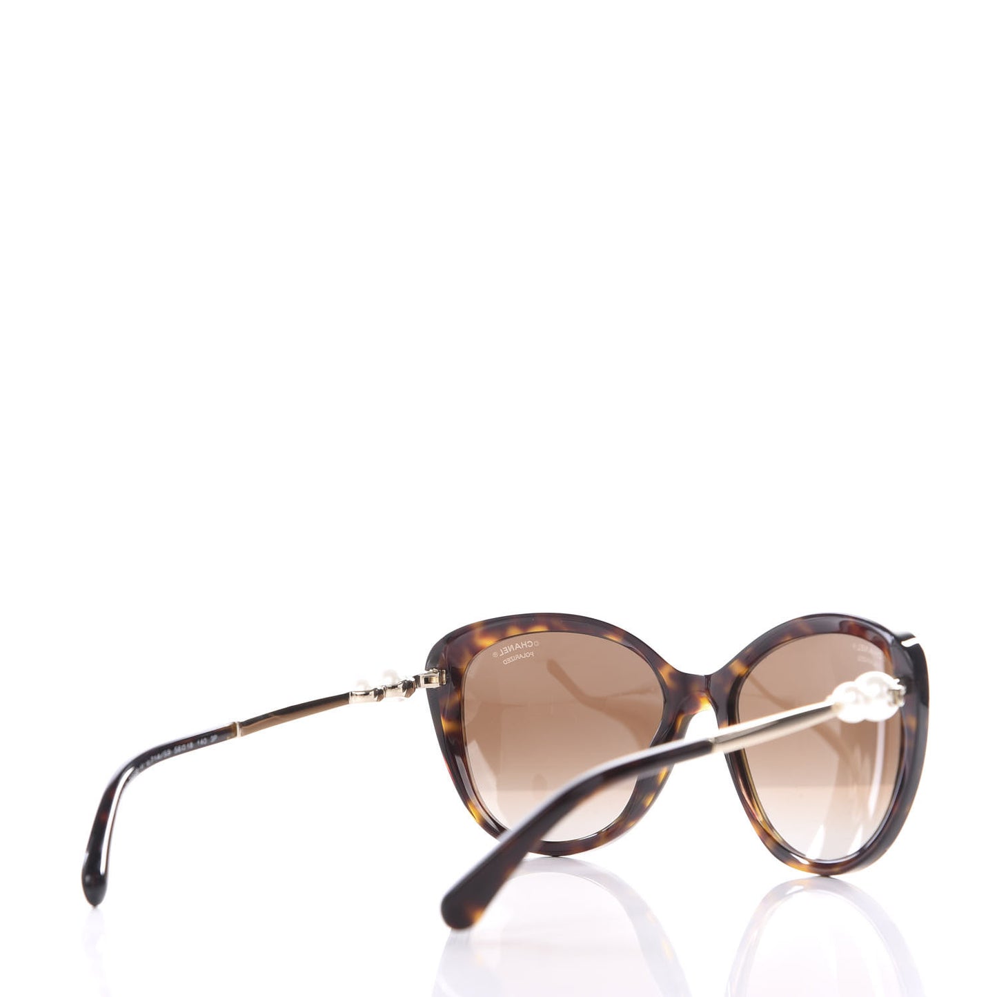 Cat Eye Pearl Sunglasses 5340-H Tortoise