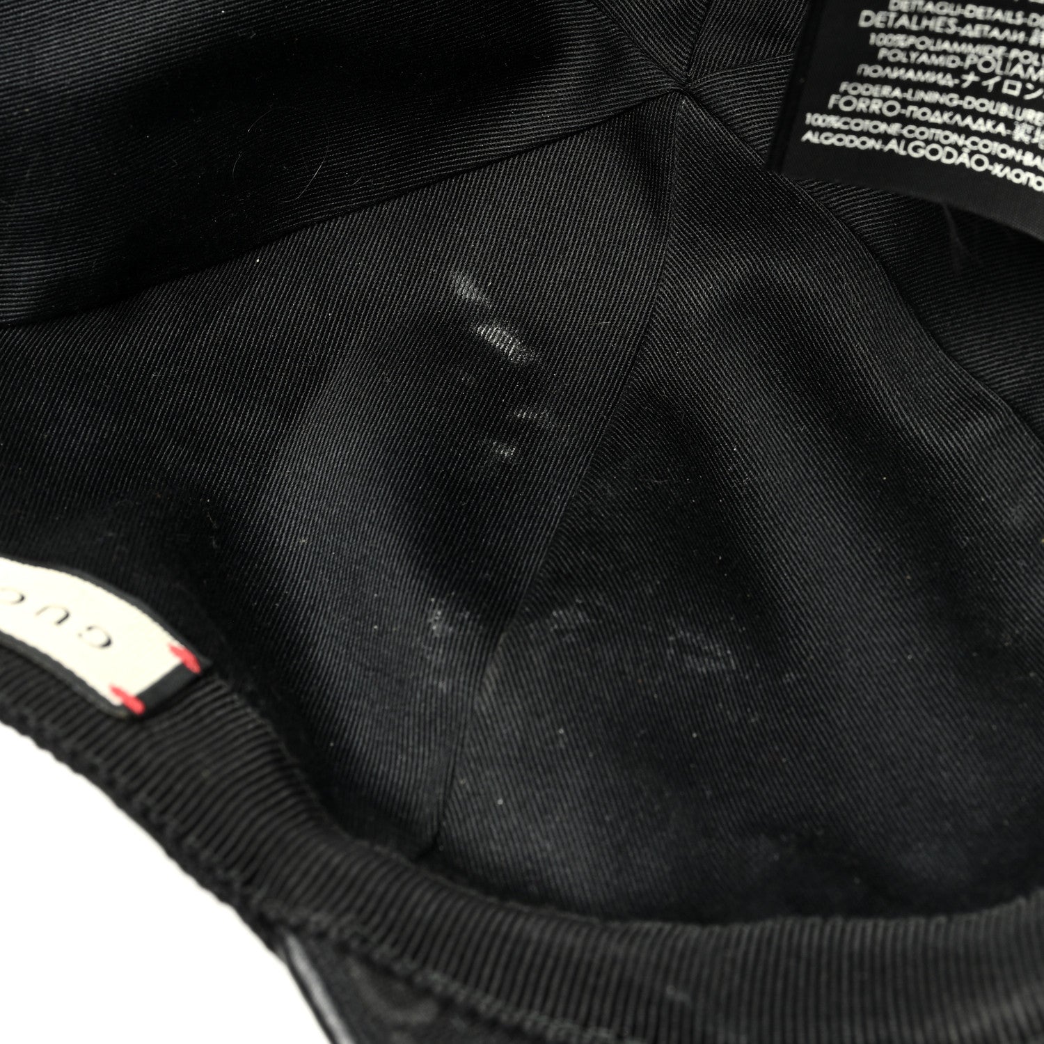 Gucci Monogram Web Baseball Hat XXL Black 8 of 9