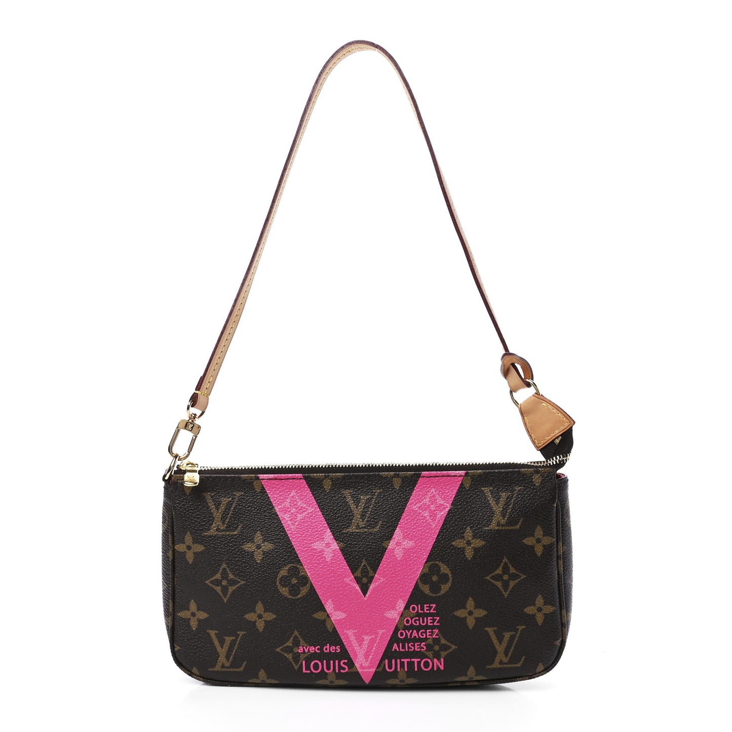 Monogram V Pochette Accessories Grenade