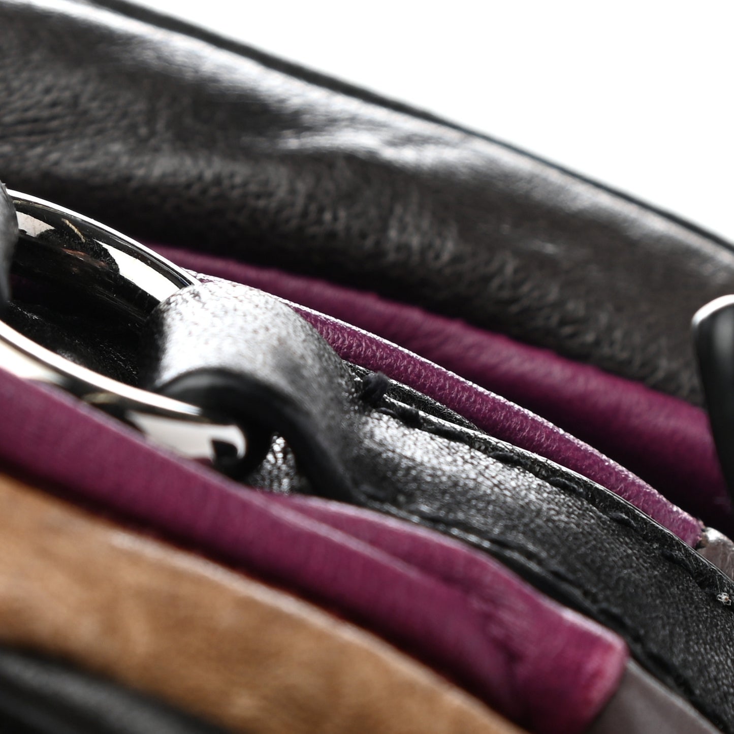 Nappa Large Patchwork Tote Amarena