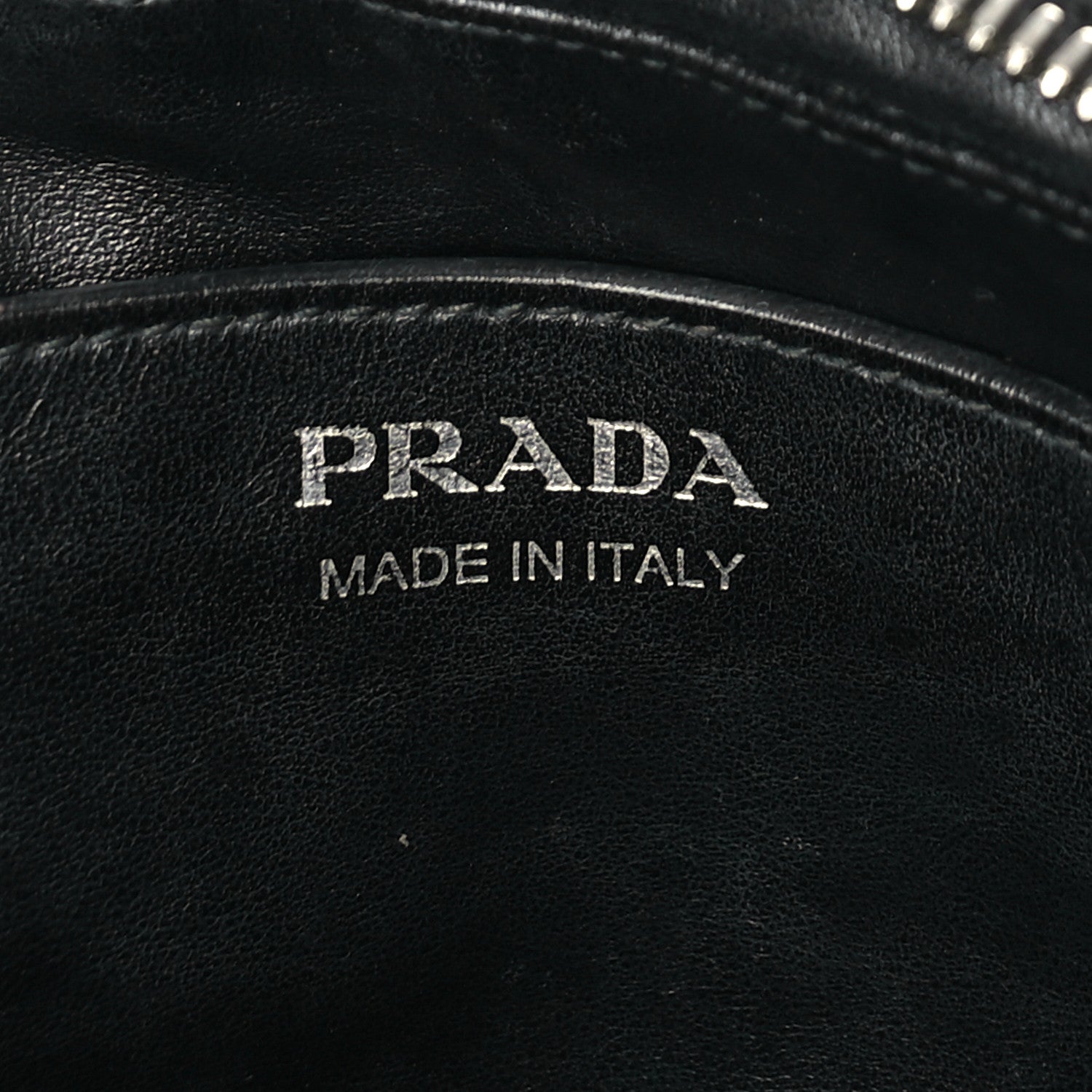 Prada Soft Calfskin Diagramme Camera Bag Black 5 of 8