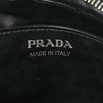Prada Soft Calfskin Diagramme Camera Bag Black 5 of 8