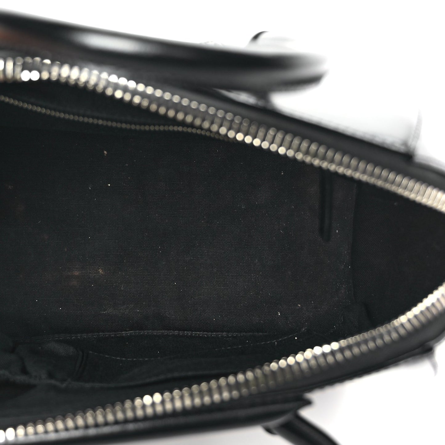 Shiny Lord Calfskin Large Antigona Black