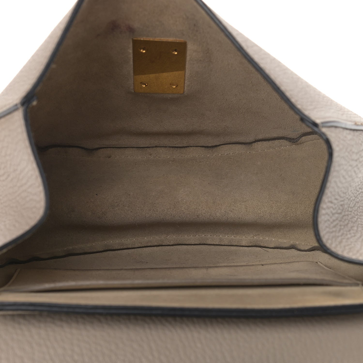 Chloe Grained Lambskin Drew Shoulder Bag Motty Grey 5 of 10