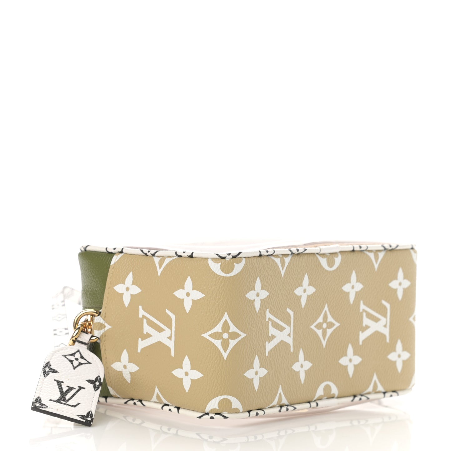 Monogram Giant Beach Pouch Kaki
