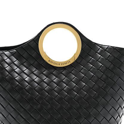 Bottega Veneta Calfskin Intrecciato Picnic Black 8 of 11