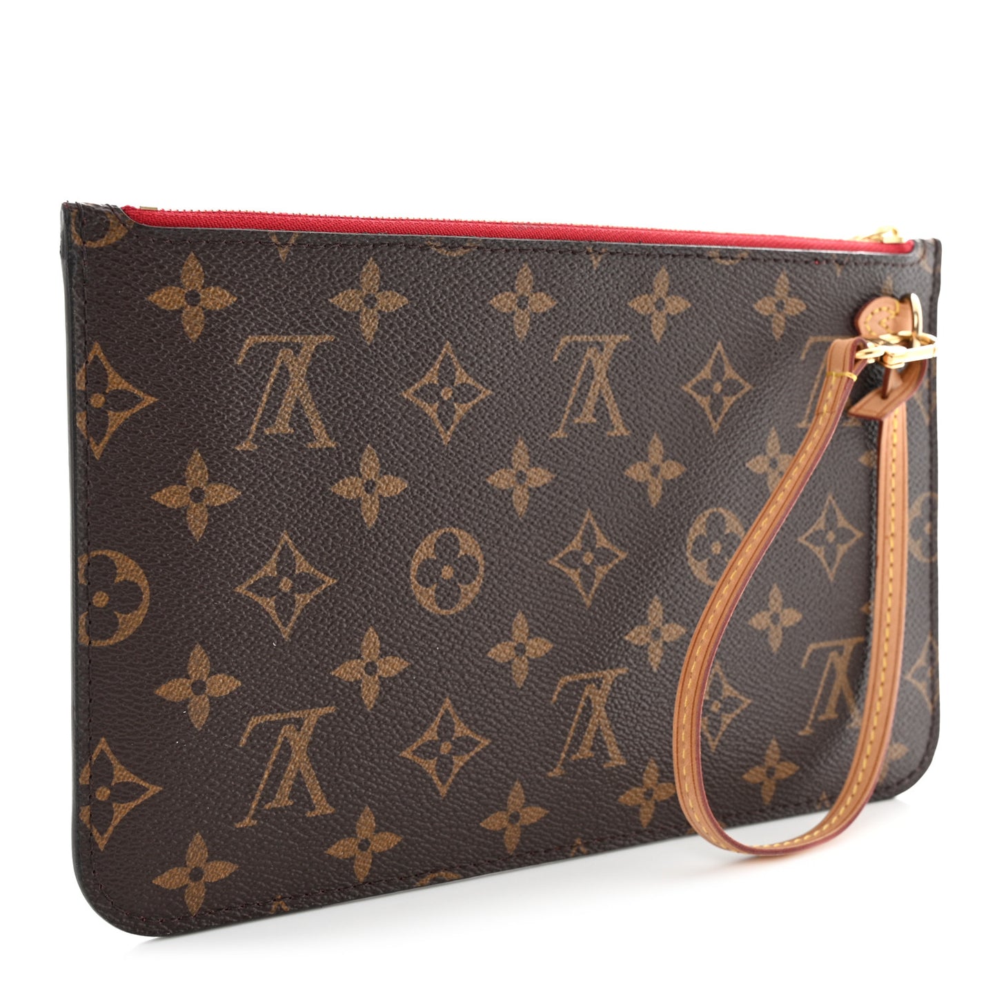 Monogram Neverfull MM GM Pochette Cherry