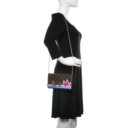 Louis Vuitton Monogram 2018 Christmas Animation Pochette Weekend 2 of 7