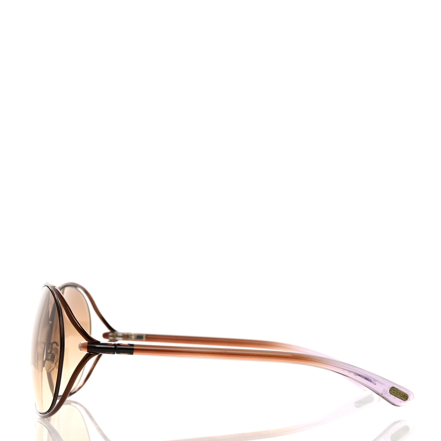 Carla Soft Square Sunglasses TF157 Dark Brown