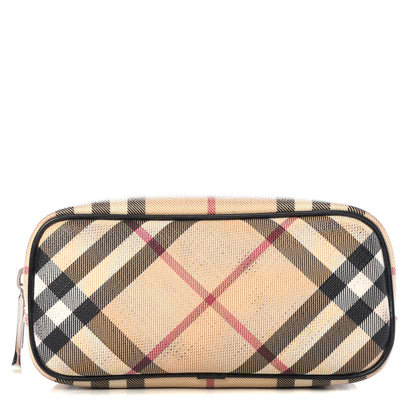 Burberry Nova Check Pouch Black 1 of 8
