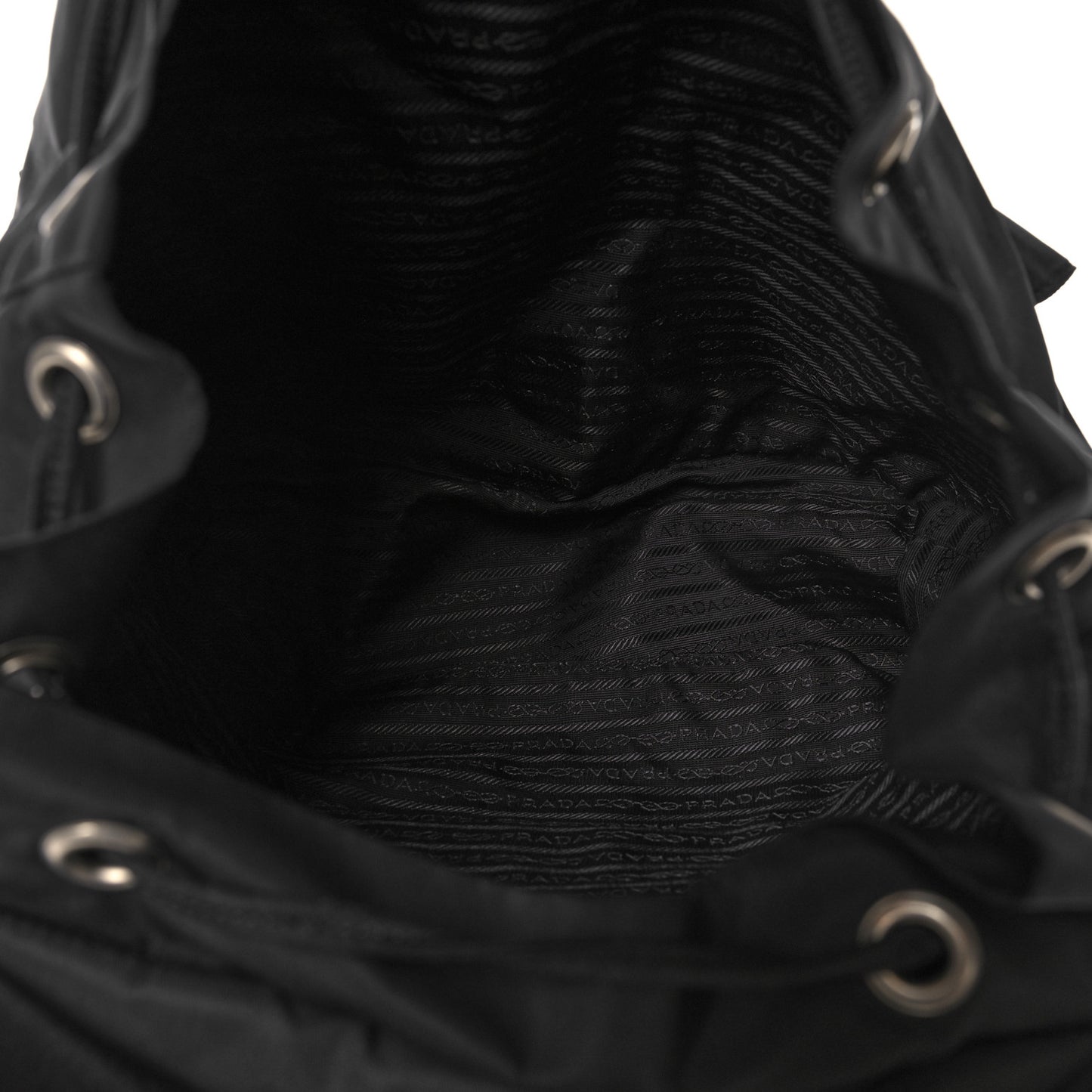 Nylon Vela Medium Backpack Black