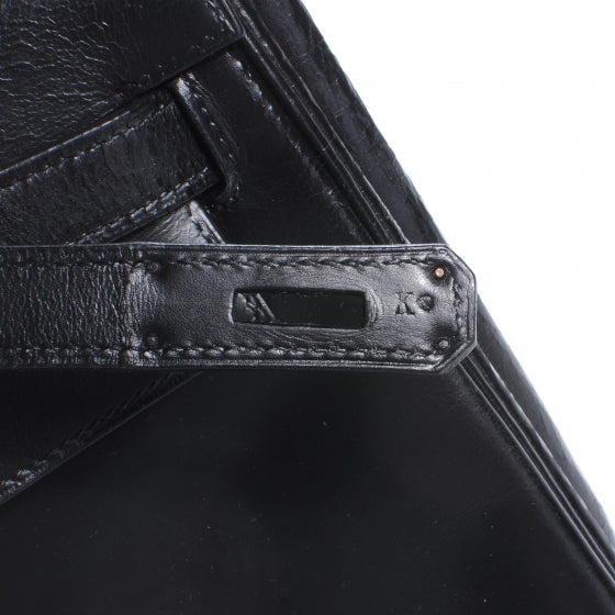 Hermes Box Kelly 32 Black 8 of 15