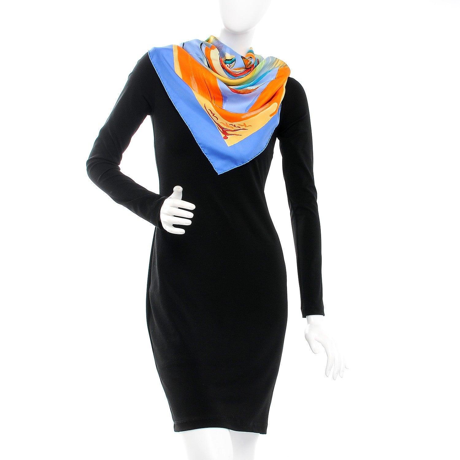 Hermes Silk Smile In Third Millenary Scarf 90 2 of 7