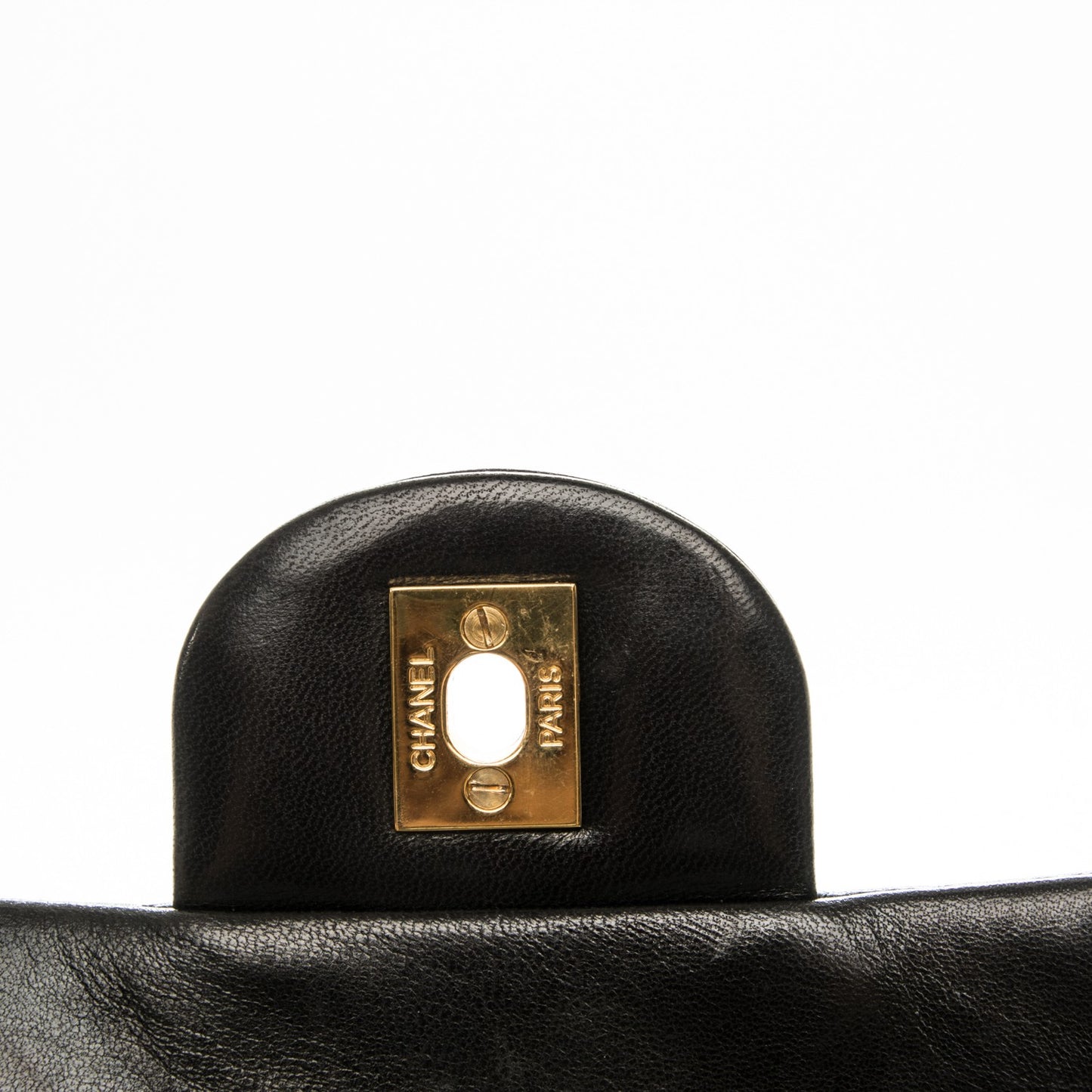 Lambskin Quilted Backpack Black