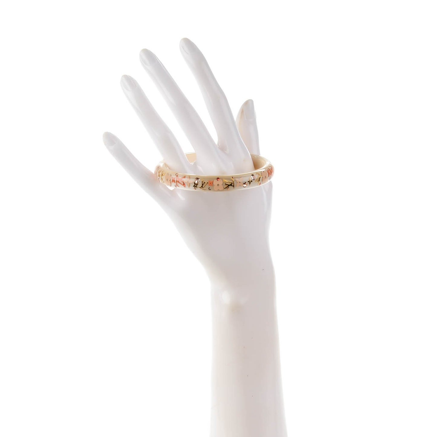 Resin Swarovski Medium Inclusion Bracelet PM Nacre