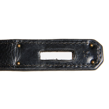 Hermes Box Kelly Retourne 35 Black 10 of 20
