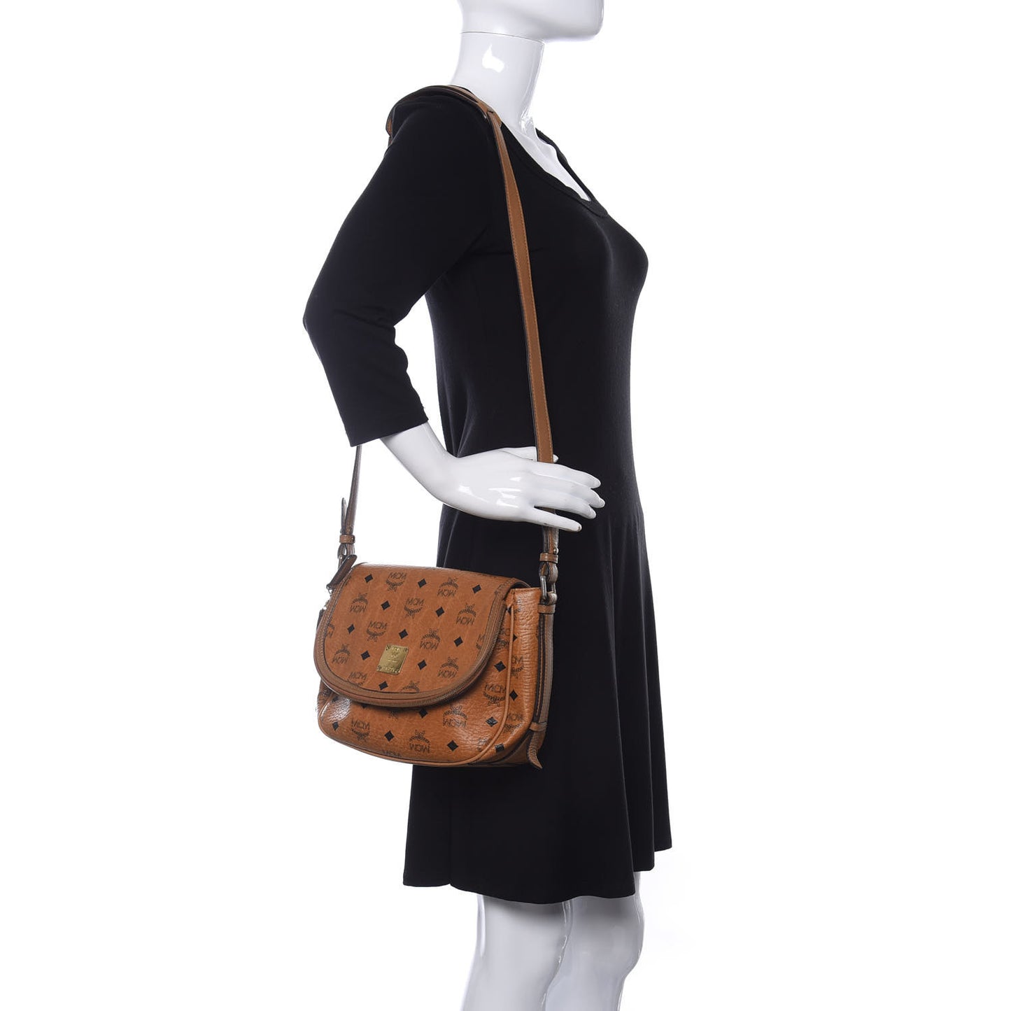 Visetos Heritage Crossbody Cognac