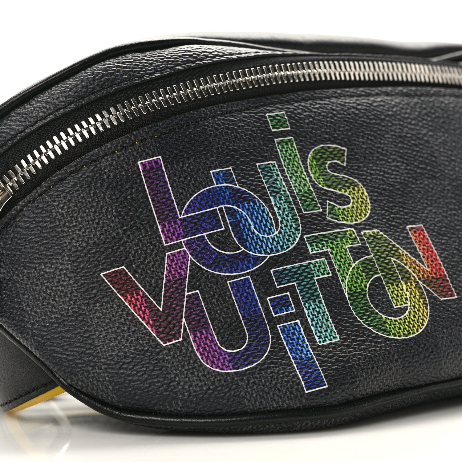 Louis Vuitton Damier Graphite Bumbag Yellow 8 of 10