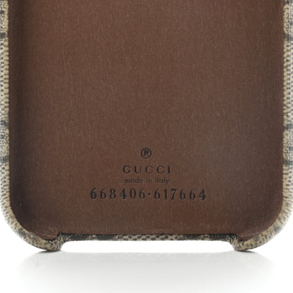 Gucci GG Supreme Monogram Ophidia iPhone 12/12 Pro Case 5 of 5