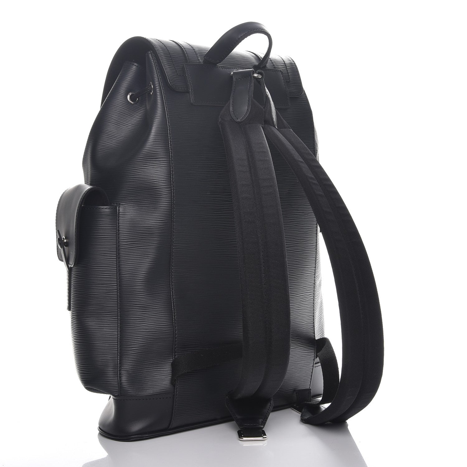 Louis Vuitton Epi Christopher Backpack PM Black 3 of 8