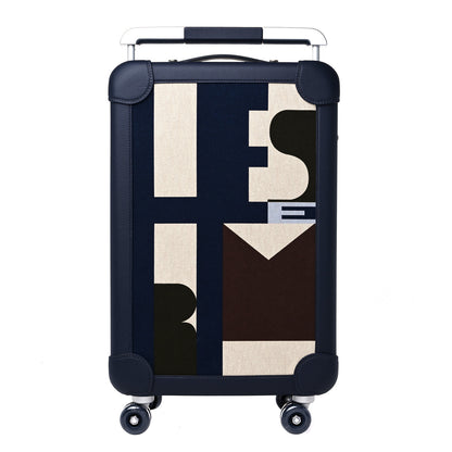 Hermes Canvas Taurillon Regate RMS Rolling Trolley Luggage Multicolor 1 of 13
