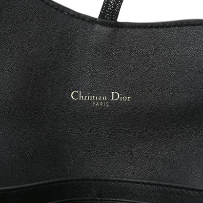 Christian Dior Goatskin Saddle Long Wallet With Chain Black 6 of 10