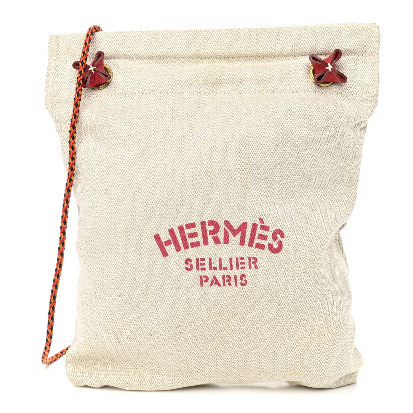 Cotton Aline Small Shoulder Bag Red