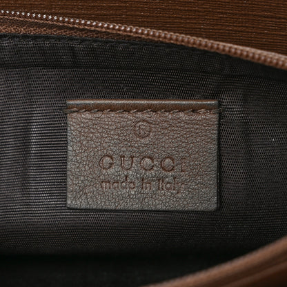 Gucci GG Supreme Monogram Nice Zip Around Wallet Maple Brown 6 of 8